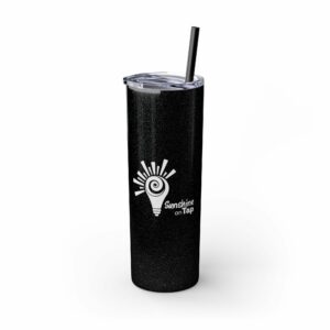 Skinny Tumbler with Straw, 20oz