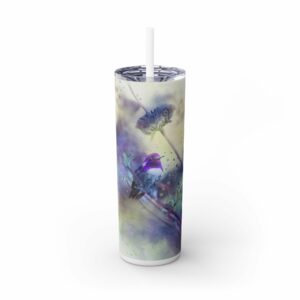 Skinny Tumbler with Straw, 20oz