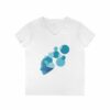 Ladies' V-Neck T-Shirt - Image 2