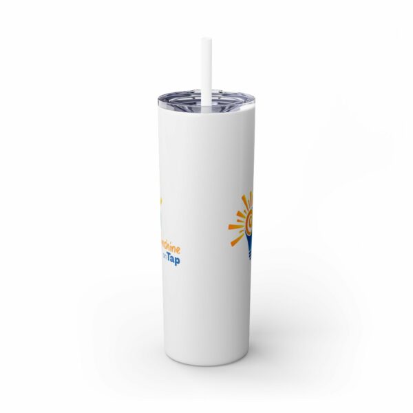 Skinny Tumbler with Straw, 20oz - Image 2