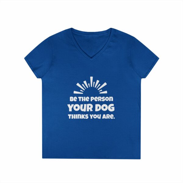 Ladies' V-Neck T-Shirt - Image 7