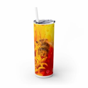 Skinny Tumbler with Straw, 20oz