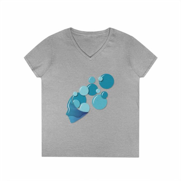 Ladies' V-Neck T-Shirt - Image 7