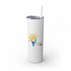 Skinny Tumbler with Straw, 20oz