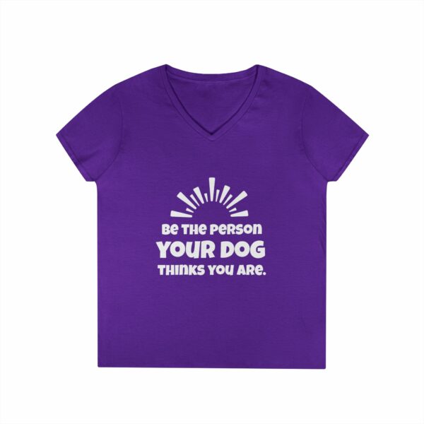 Ladies' V-Neck T-Shirt - Image 10