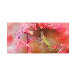 Flying in a Gallery of Pink