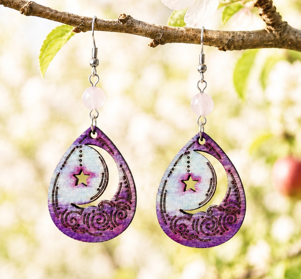 Celestial Talisman – Moon & Star